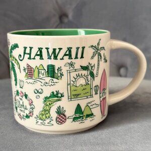 Starbucks Hawaii Been There Series Ceramic Coffee Mug, 14 Oz.